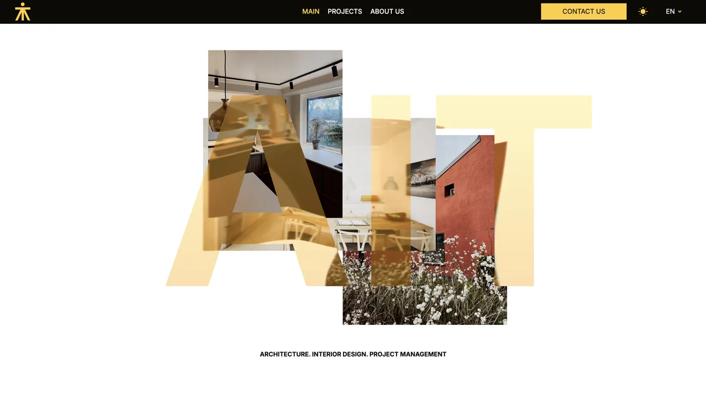 AIT Architecture — Website & admin panel